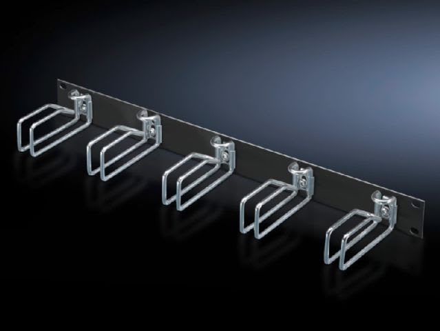 RITTAL SPA - RIT7257005 PANNELLO PASSACAVI RAL 9005, 1HE5