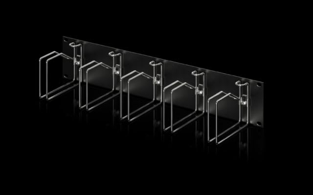 RITTAL SPA - RIT7257105 PANNELLO PASSACAVI RAL 9005, 2HE A