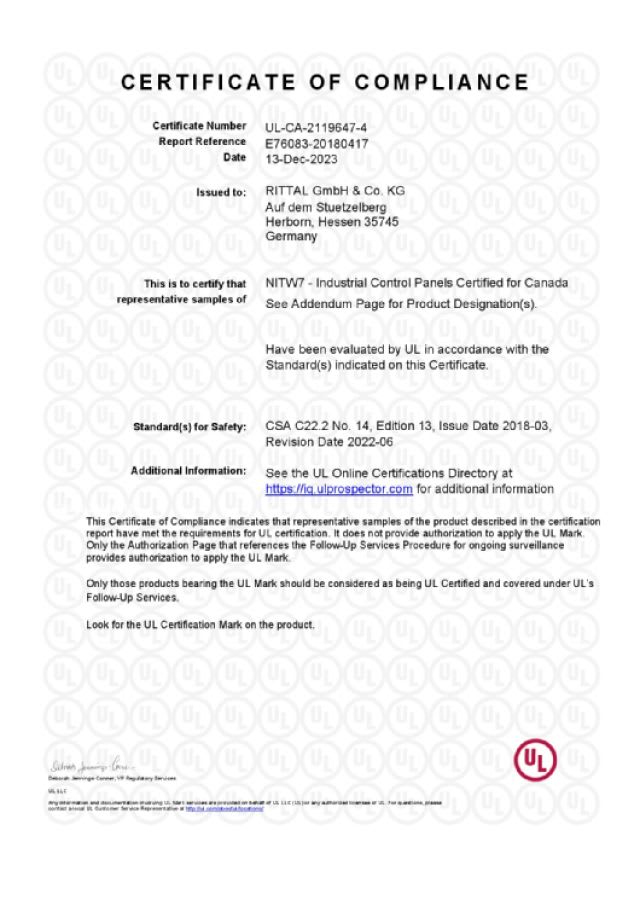 RITTAL SPA - RIT9682346 SV PANNELLO FRONTALE INF VX LXA 600X300