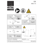 RITTAL SPA - RIT8660110 VX RUOTE DI TRASPORTO