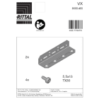 RITTAL SPA - RIT8660400 VX ANGOLARE D INTALLAZIONE PER ZOCC.-2PZ