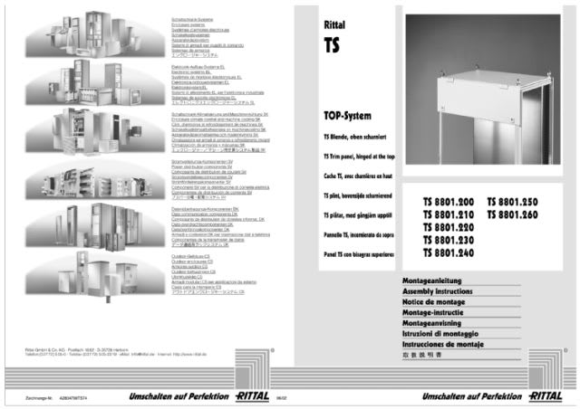 RITTAL SPA - RIT8801260 VX DISPOS. DI BLOCCO PORTA APERTA --2PZ