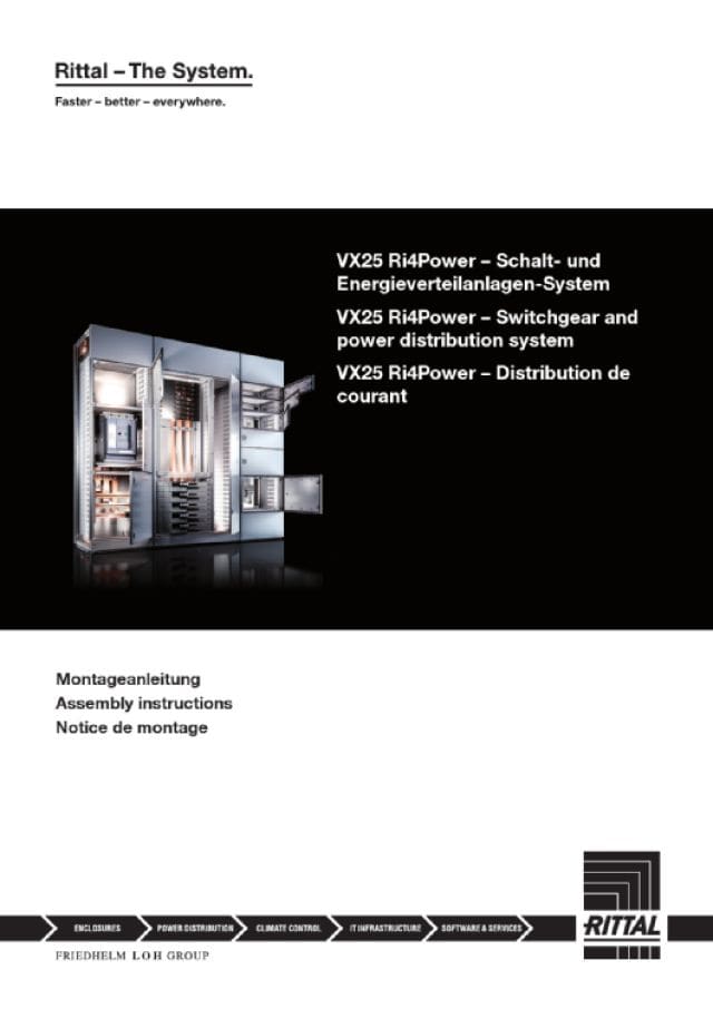 RITTAL SPA - RIT9681680 SV TETTO VX, IP 55