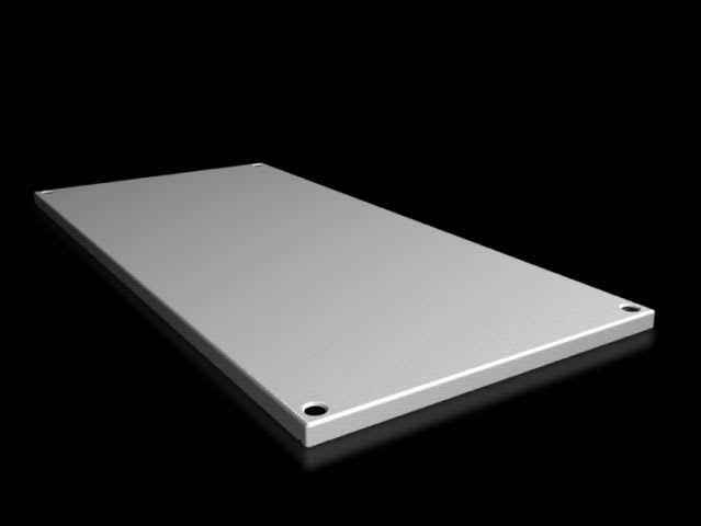 RITTAL SPA - RIT9681648 SV LAMIERA TETTO CIECA VX IP55 400X800