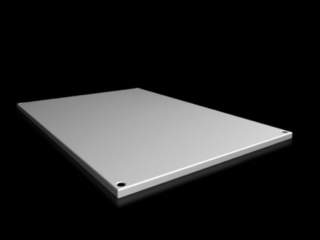 RITTAL SPA - RIT9681668 SV LAMIERA TETTO CIECA VX IP55 600X800