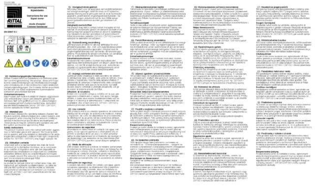 RITTAL SPA - RIT2372031 SG SEGNALATORE FISSA TRASPAREN 24V AC/DC