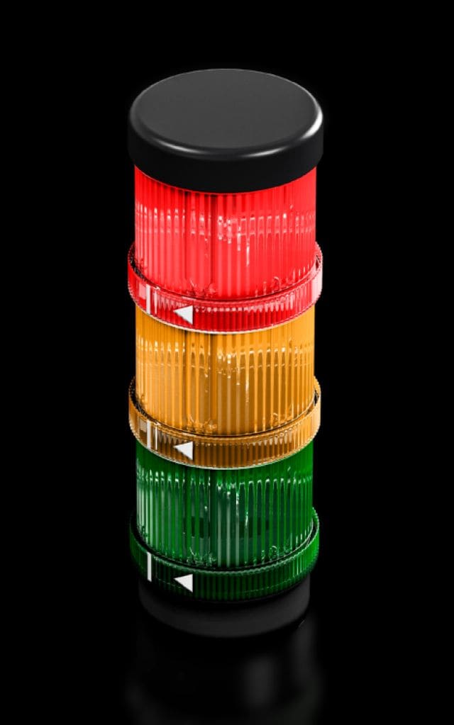 RITTAL SPA - RIT2372102 SG LAMPADA SEGNALAZIONE LED 3 EL. X MURO