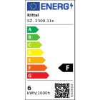 RITTAL SPA - RIT2500114 SZ LAMPADA LED 600 LUMEN CERTIFICATA UL