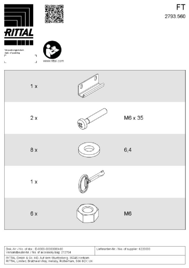 RITTAL SPA - RIT2793560 FT FINESTRA PROTEZ.INOX LXA=520