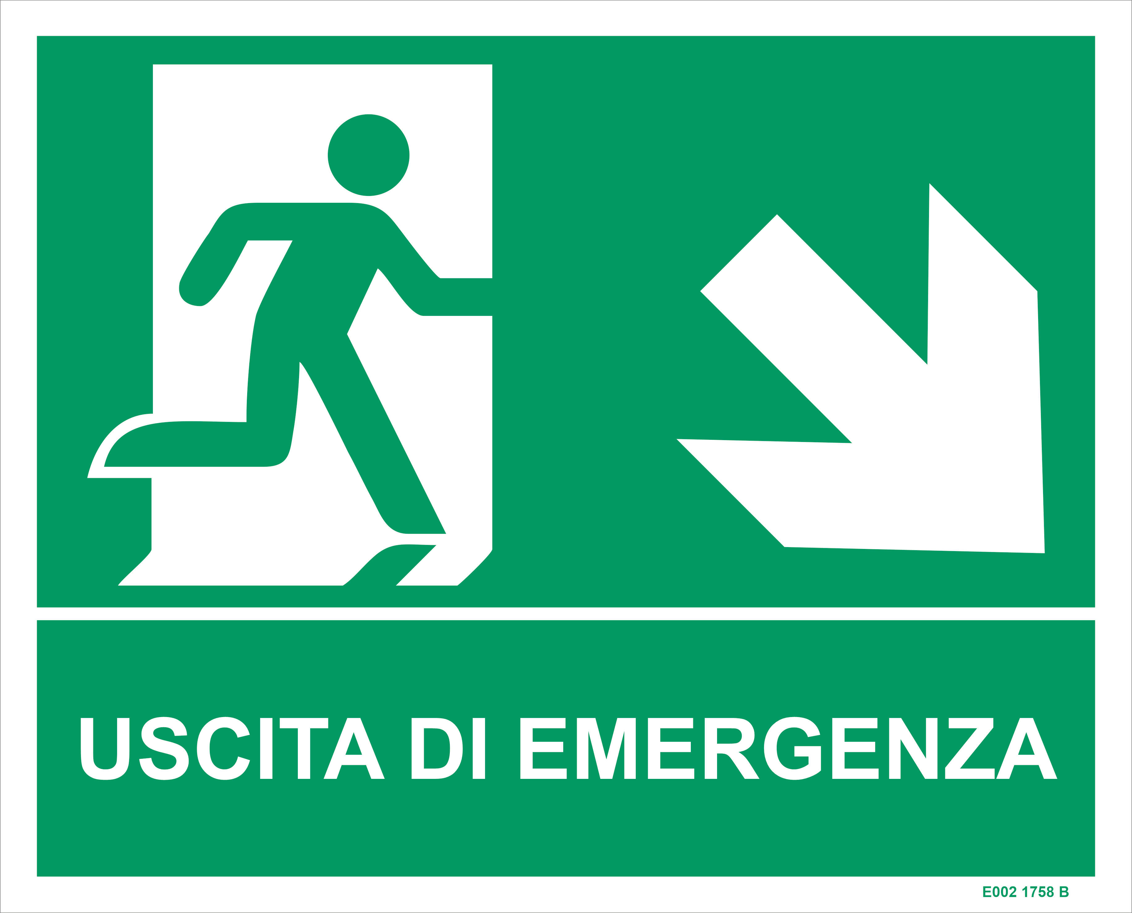 OCMEI SRL - OCME002-1758-E CART 210X160MM USCITA DI EM DISCESA