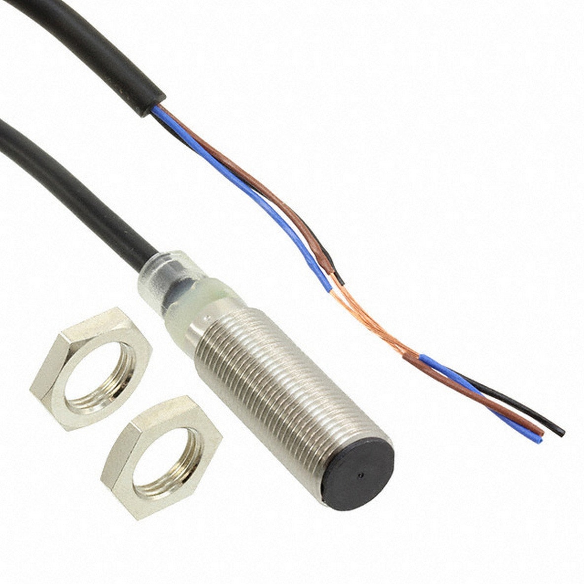 OMRON - OMRE2BM12KS04WPB25M PROX IND,M12,SCHER,CORTO,4MM,PNP,NC,5M