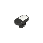 PIZZATO ELETTRICA - PZZE2 1PDRL10221 PULSANTE DOPPIO INFERIORE RASATO SENZA M