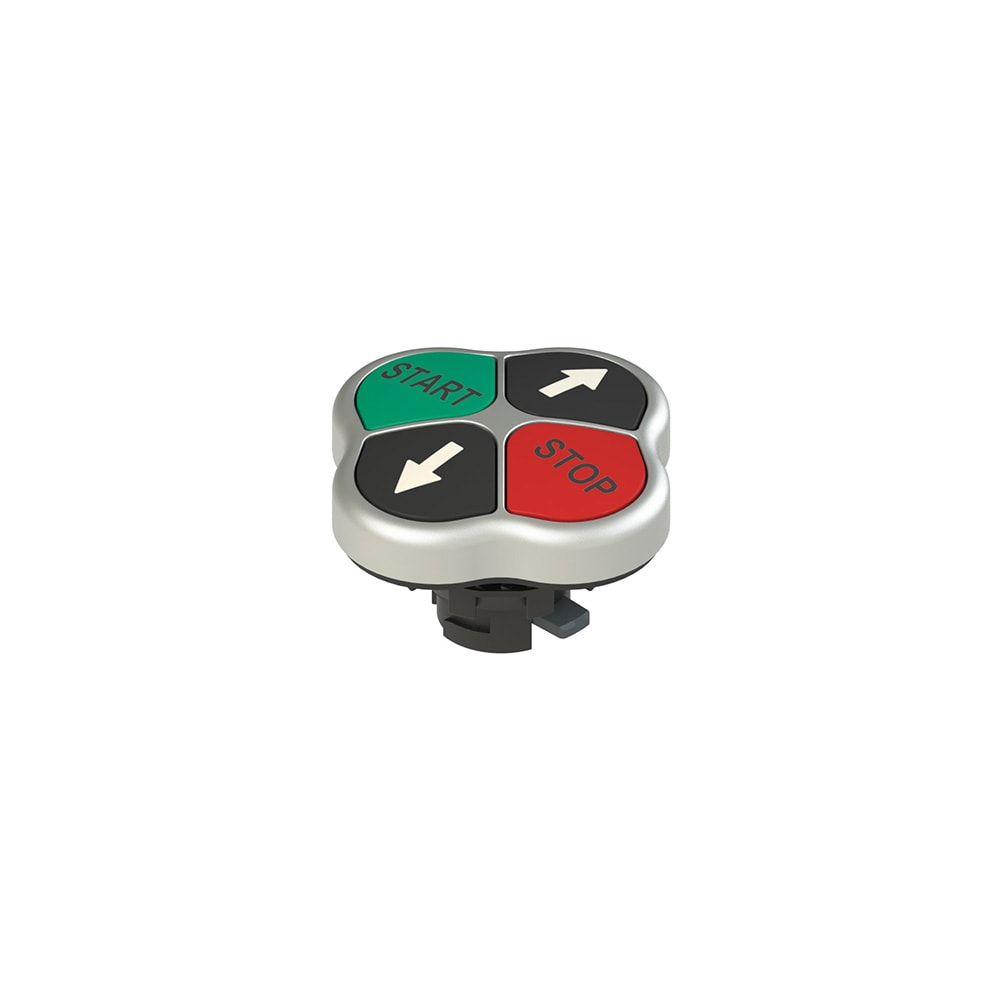 PIZZATO ELETTRICA - PZZE2 1PQFA9QAAH PULSANTE QUADRUPLO