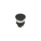PIZZATO ELETTRICA - PZZE2 1PU2F1490 PULSANTE AD IMPULSO A FUNGO NERO