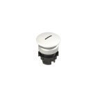 PIZZATO ELETTRICA - PZZE2 1PL2F249L2 PULSANTE LUMINOSO A FUNGO BIANCO CON MAR