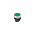 PIZZATO ELETTRICA - PZZE2 1PU2R429L2 PULSANTE AD IMPULSO RASATO VERDE CON MAR