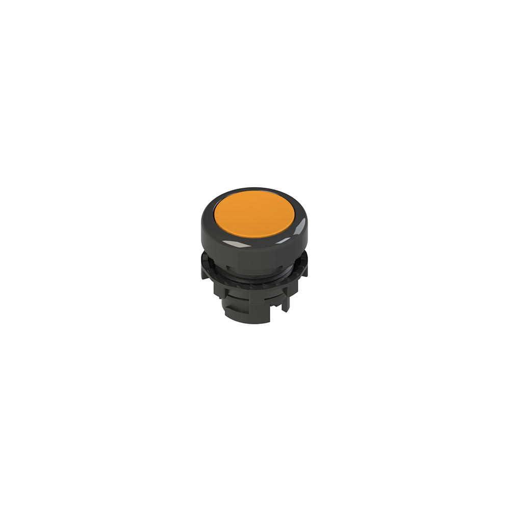 PIZZATO ELETTRICA - PZZE2 1PL1R8210 PULSANTE LUMINOSO RASATO ARANCIO