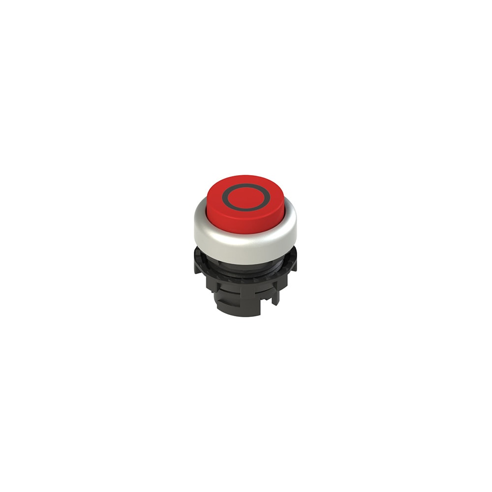 PIZZATO ELETTRICA - PZZE2 1PU2S329L1 PULSANTE AD IMPULSO SPORGENTE ROSSO CON