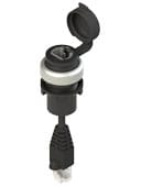 PIZZATO ELETTRICA - PZZE2 4RJ459AN1 PRESA RJ45 SERIE EROUND