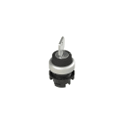 PIZZATO ELETTRICA - PZZE2 1SC2DCA19AA SELETTORE A CHIAVE A 2 POSIZIONI NERO SE