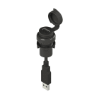 PIZZATO ELETTRICA - PZZE2 1USB1CN0.8 PRESA USB 2.0 SERIE EROUND