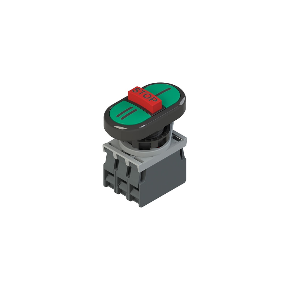 PIZZATO ELETTRICA - PZZE2 AC-DXBC0801 UNIT COMPLETA CON PULSANTE TRIPLO BASE