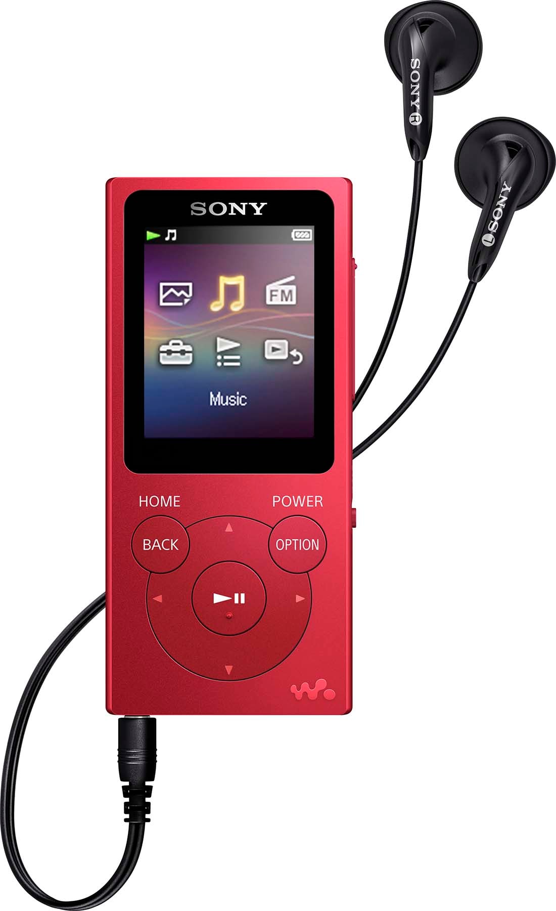 Sony - SONNWE394R.CEW MP3 Walkman 8GB TFT Disp. WMA FM Tuner U