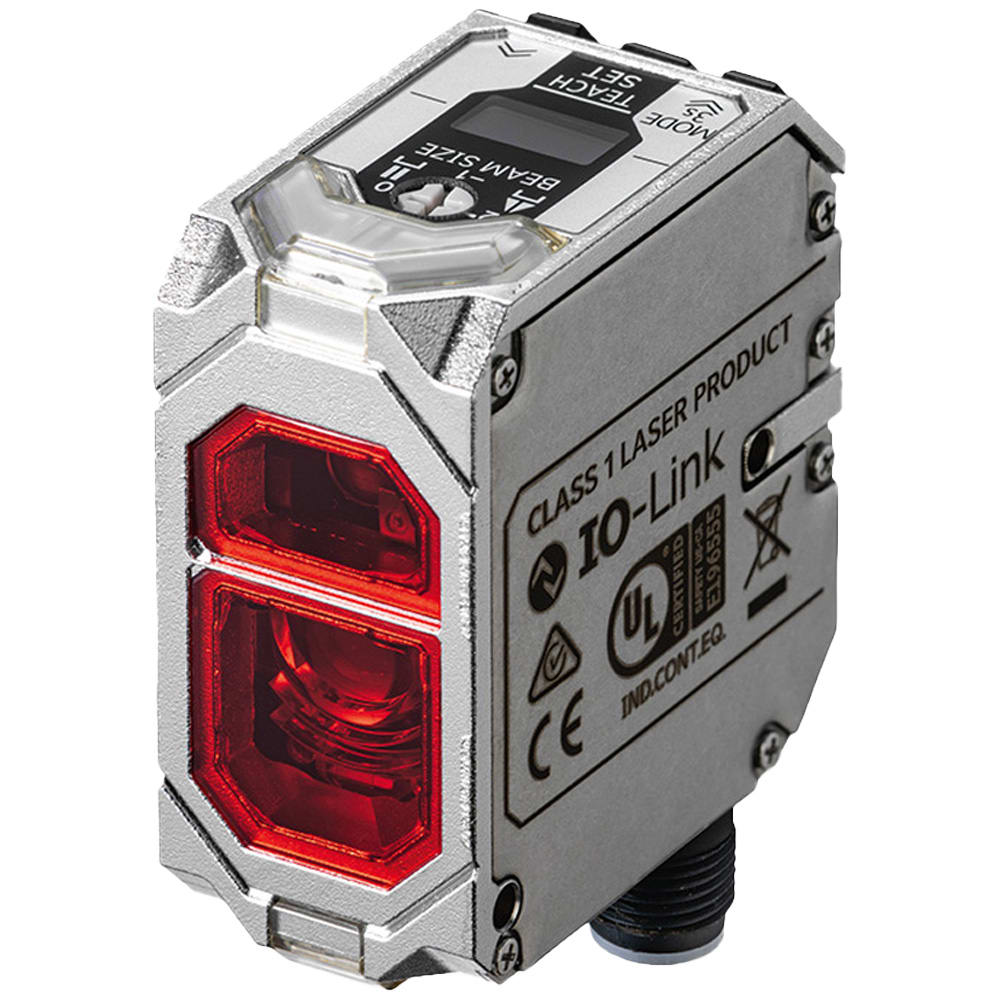 OMRON - OMRE3ASHF6000SMTM1V Sens.TOF sot., 6m, PNP 4-20mA, con vert.
