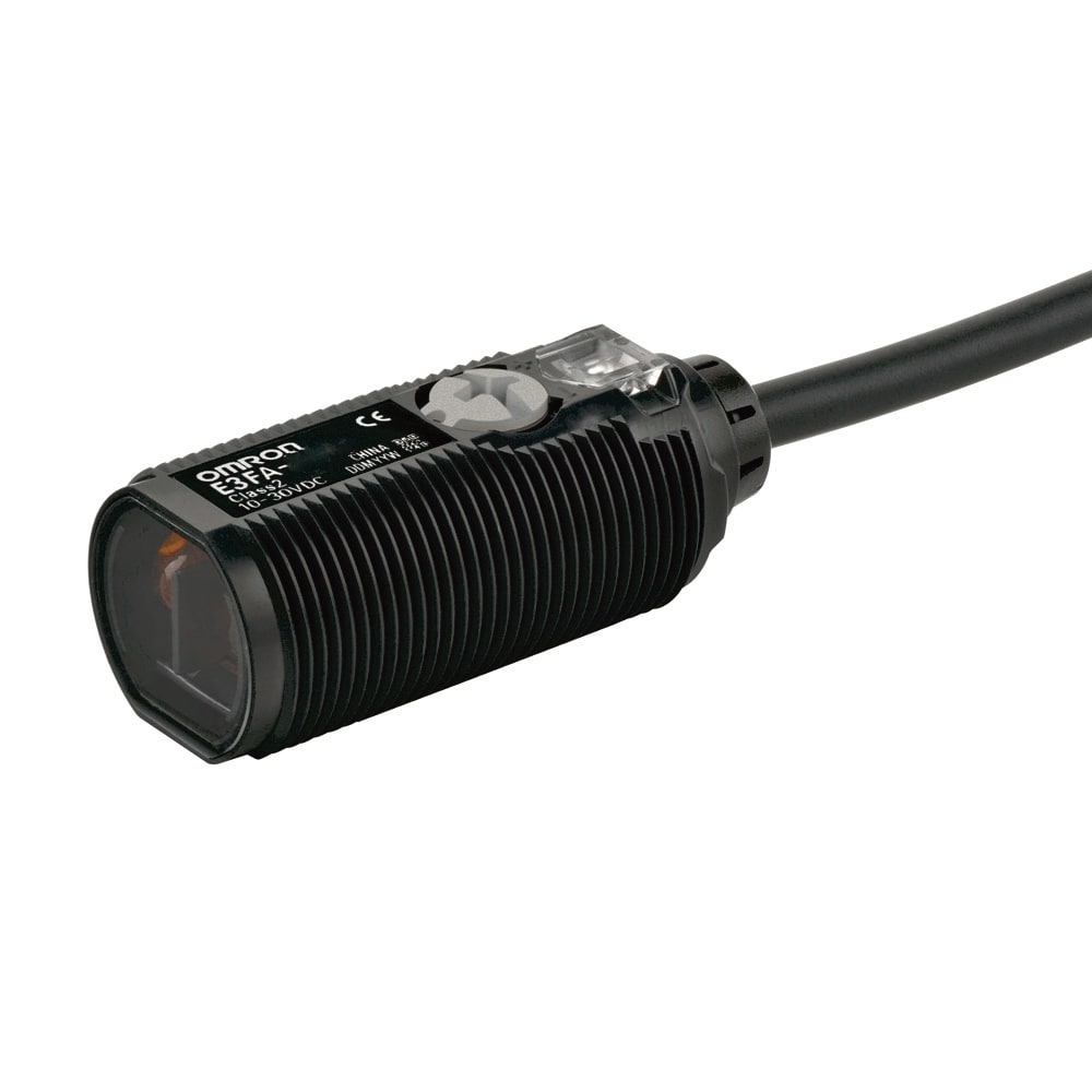 OMRON - OMRE3FADP125M sensore- M18 plast. reflex 0.3m NPNcavo5