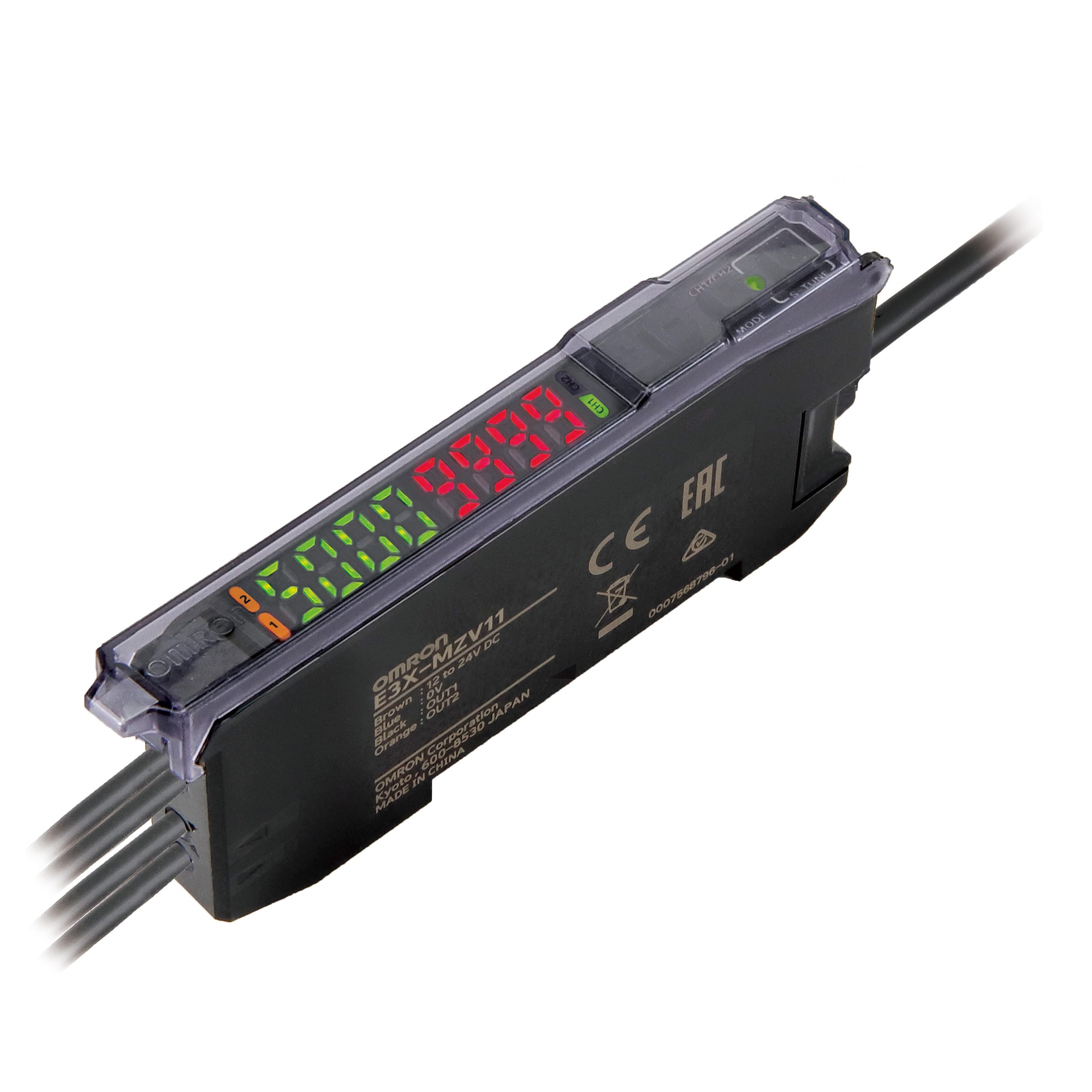 OMRON - OMRE3XMZV112M AMPLIFICATORE FIBRA, 2 INGRESSI FIBRA, D