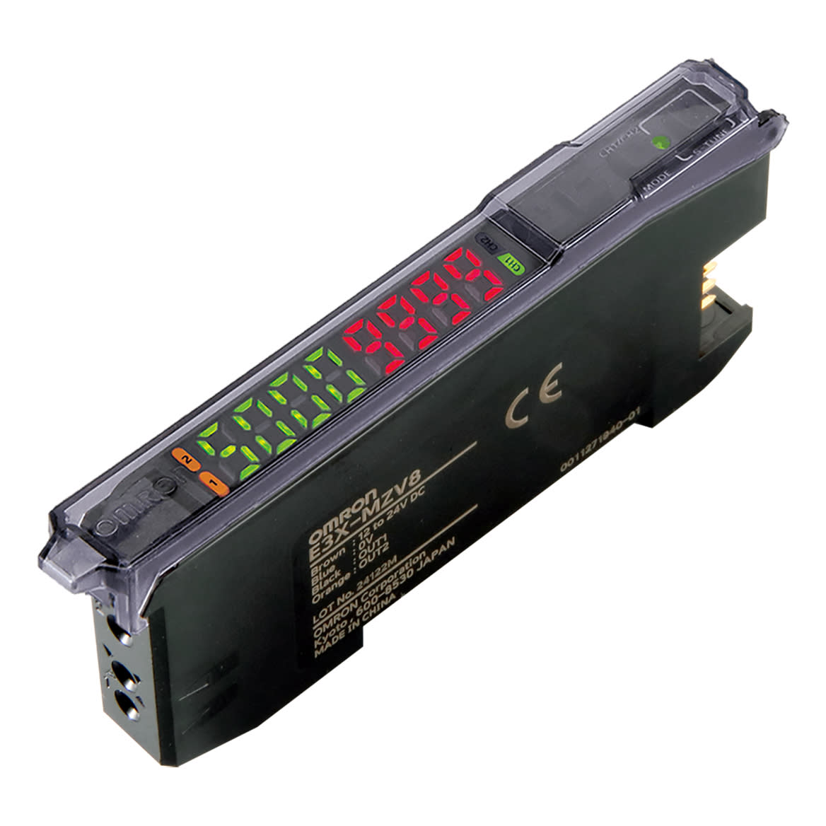 OMRON - OMRE3XMZV8 Amplificatore fibra, 2 ingressi fibra, dopp