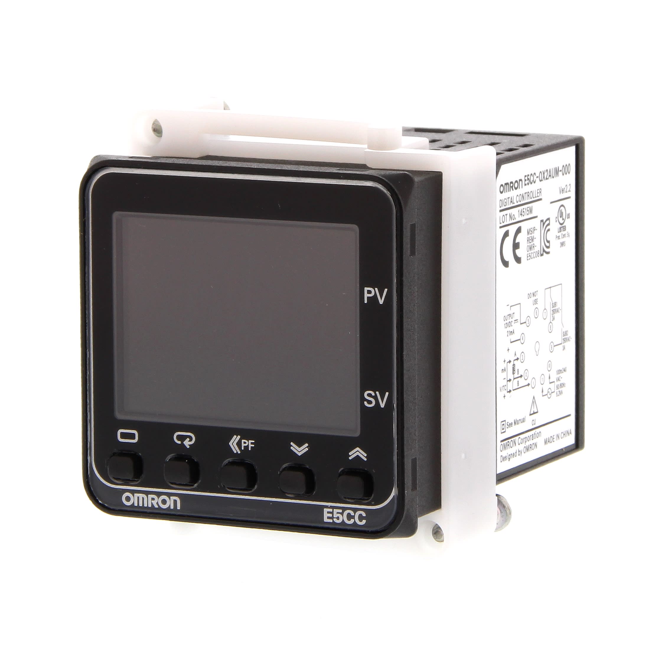 OMRON - OMRE5CCRW2AUM000 TERMOREGOLA-48X48MM.MULTINGRESSO.RELE.2A