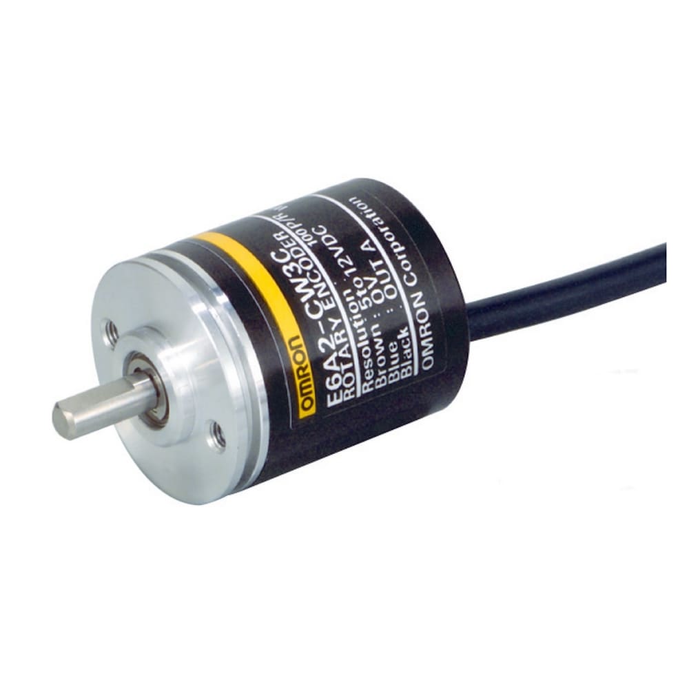 OMRON - OMRE6A2CW5C20005M-1 ENCODER- INCR.DIA.25MM12-24V 200IMP/G 0.