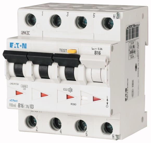EATON - EAO170990 FRBM6-C10/3N/003 MT-DIFF C10 4P 6KA 003