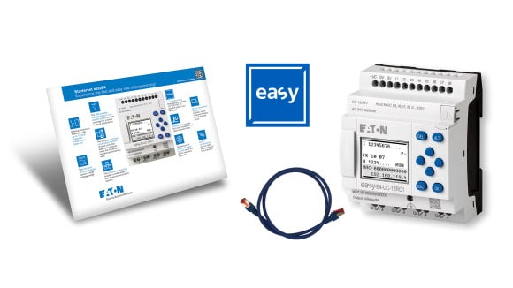 EATON - EAO197227 EASY-BOX-E4-UC1_S-KIT EASYE4 24VAC/DC 12