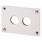 EATON - EAO216543 M22-E2 PIASTRA INCASSO 2 FORI, ALU