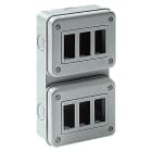 ELETTROCANALI SRL - ETNEC300A6V CONTENITORE PARETE IP40 6 POSTI V. GWSMA