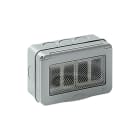 ELETTROCANALI SRL - ETNEC310A4 CONTENITORE PARETE IP55 4 POSTI GWS-MAGI