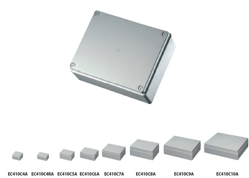 ELETTROCANALI SRL - ETNEC410C8A CASSETTA IP56 P. LISCE AUTOEST. 300X200X