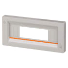 ELETTROCANALI - ETNEC625102 PANNELLO FINESTRATO PER 12 MODULI DIN