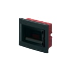 ELETTROCANALI SRL - ETNEC63008N CENTRALINO INCASSO NERO PORTELLO FUM 8