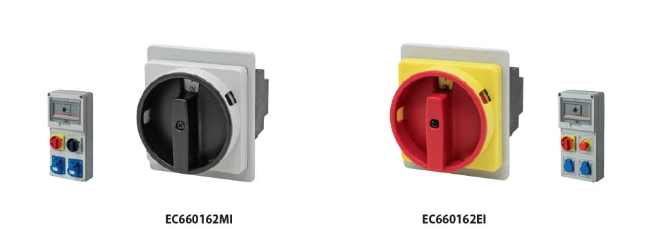 ELETTROCANALI SRL - ETNEC660162MI INTERRUTTORE ROTATIVO INCASSO MA 16A-2P