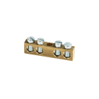 ELETTROCANALI - ETNEC680M1 MORSETTIERA IN OTTONE A 4 FORI