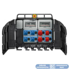 ELETTROCANALI - ETNEC6910882 QUADRO DA CANTIERE 8 PRESE IOSBF-MORS.