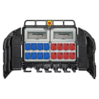 ELETTROCANALI - ETNEC69008A5 QUADRO DA CANTIERE 18 PRESE INDUSTRIALI