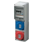 ELETTROCANALI - ETNEC6902120 QUADRO DBO 2 PR. V. IP44 2P+T -3P+T