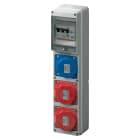 ELETTROCANALI - ETNEC6902223 QUADRO DBO 3 PR.V. IP44 2P+T -2X3P+T