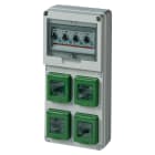 ELETTROCANALI SRL - ETNEC6902319 QUADRO EBIKE ASC 4 PRESE IP55 4X2P+T