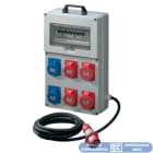 ELETTROCANALI SRL - ETNEC6902512 QUADRO ASC 6 IP65 3X2P+T-2X3P+T-3P+N+T