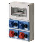 ELETTROCANALI SRL - ETNEC6902560 QUADRO DBO 4 PR. IOSBF IP44 2X2P+T -2X3P